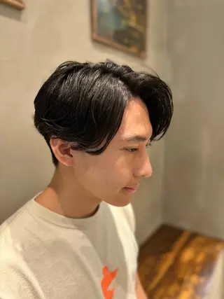 ショート メンズ RAF TOKYO所属・10月限定モニター 髪質改善美髪矯正のヘアスタイル