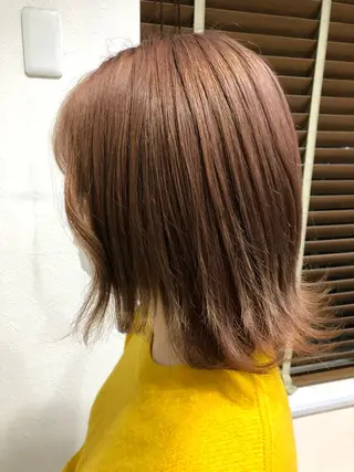 ミディアム カラー 福岡 舞のヘアスタイル