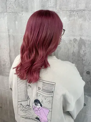 カラー _WHITE浜松店 もえかのヘアスタイル