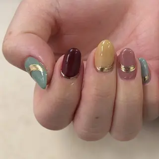 ネイル アトリエ　ミモザ所属・いまむら あかりのネイルデザイン