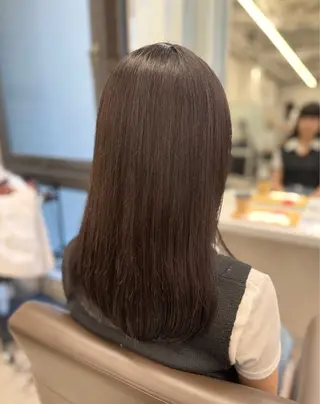 セミロング 明松 功喜のヘアスタイル