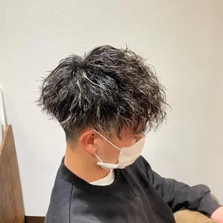 ショート カラー パーマ メンズ Wataru 髪質改善カラー💎のヘアスタイル