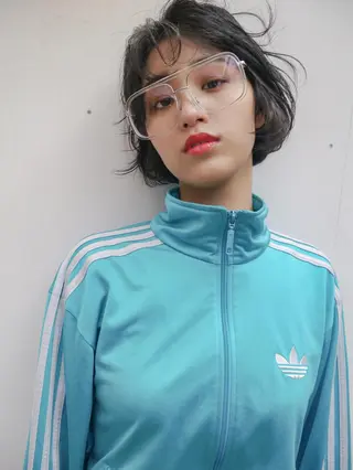 ショート nessヤマサキ リュウタのヘアスタイル