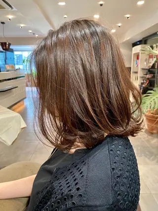 ミディアム カラー ⭕️メンズパーマ⭕️ 山口　裕太郎のヘアスタイル