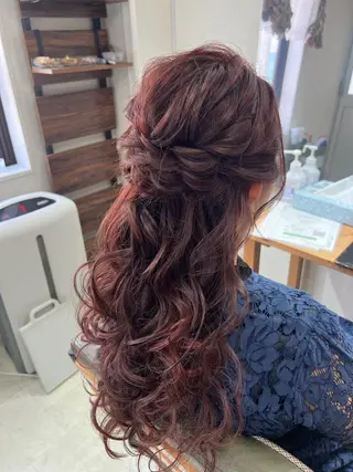 ロング ヘアアレンジ 山室 敬義のヘアスタイル