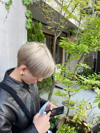 ショート カラー メンズ ショート/ボブ アンドウ☺︎のヘアスタイル