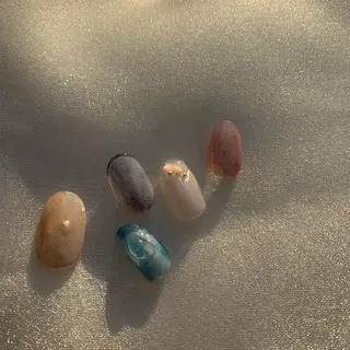 ネイル ゆびのさき所属・shiho /Petillantのネイルデザイン