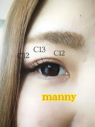 マツエク・マツパ manny eyelashのマツエク・マツパデザイン