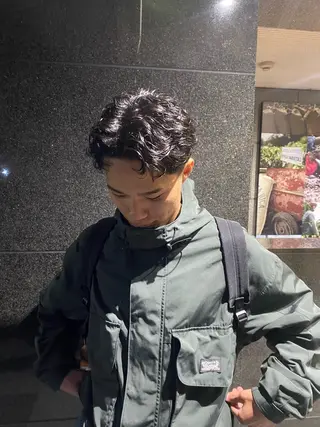 パーマ メンズ 松村明門/メンズ カット/メンズパーマのヘアスタイル