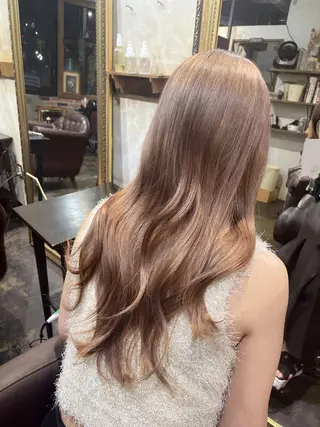 ロング beauty studio M.O.D TOKYO所属・MAMI /暖色カラーのヘアスタイル