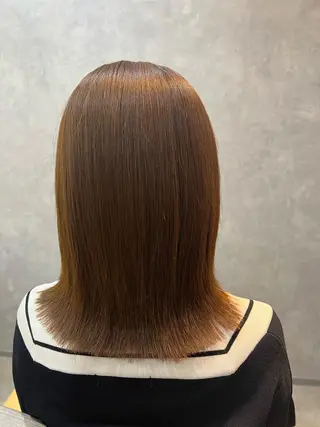 ミディアム 中村 ひなたのヘアスタイル