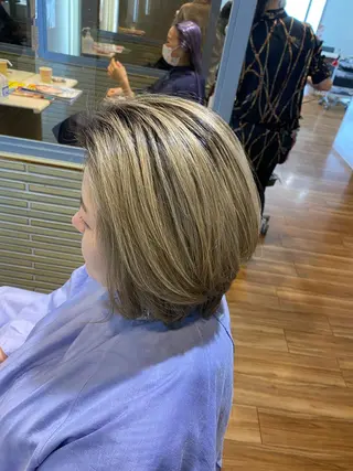 ミディアム カラー DOI   HAIR MAKE MODE所属・土井 祐之介のヘアスタイル