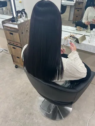 ロング 竹内 蓮のヘアスタイル