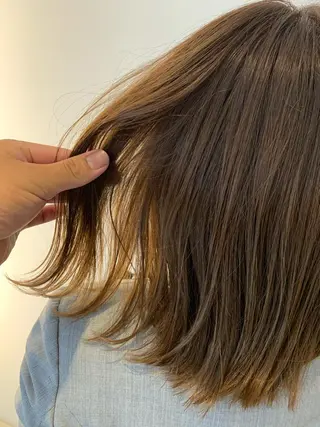 ミディアム カラー ヘアアレンジ 竹井 寛喜のヘアスタイル