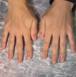 ネイル Melia　by attrait所属・Melia by attrait🌿杏のネイルデザイン