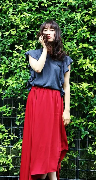 ロング パーマ LAMP HAIR  ランプヘアー所属・徳永 博志のヘアスタイル