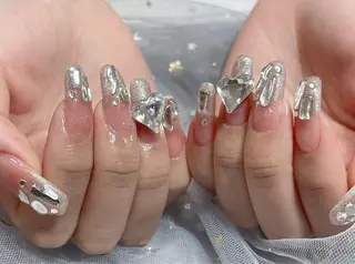 ネイル 🎀ネイルサロン エクラYUI🎀のネイルデザイン