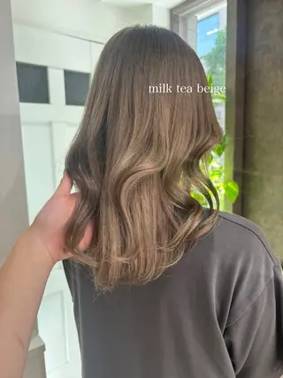 カラー AO所属・Haruka🌺府中 /ボブ/海外ヘアのヘアスタイル