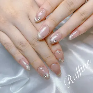 ネイル RAFFINE haru🦋🩵のネイルデザイン