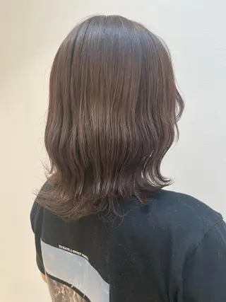 ミディアム レイヤー/ハイトーン 🫧‪Erikaのヘアスタイル