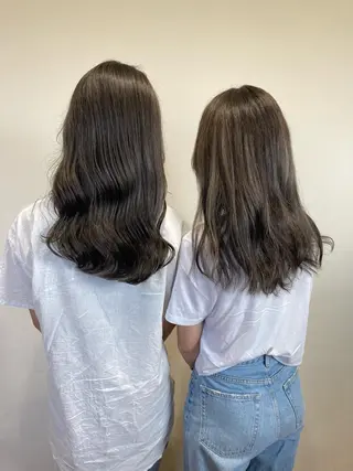 ロング 梅山 美侑のヘアスタイル