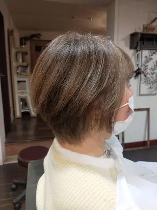 ショート カラー ASAKO ✴︎アメリシュシュのヘアスタイル