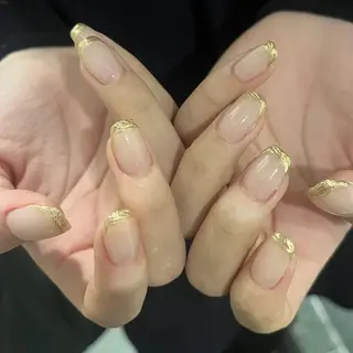 ネイル unwind ┊︎冬っぽネイル🧸のネイルデザイン