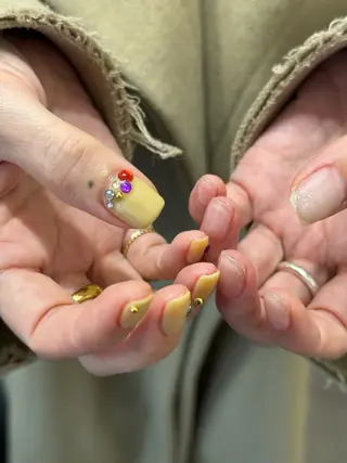 ネイル kiii.__ ✴︎*のネイルデザイン