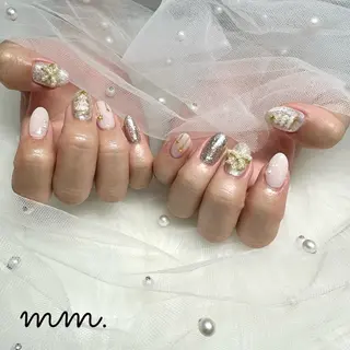 ネイル 🩷🩵mm.大宮 Riyo🧸🩵🩷のネイルデザイン