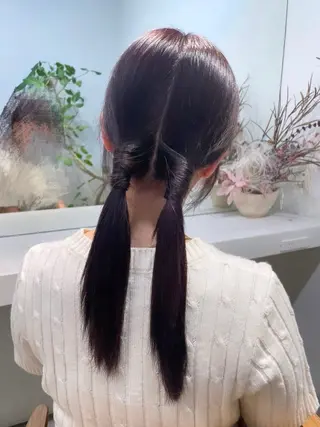 若月 あやかのヘアスタイル