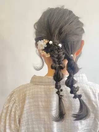 ヘアアレンジ LaFTER HAiR所属・秋谷 伸江のヘアスタイル