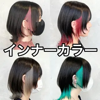 ショート カラー ｲﾝﾅｰｶﾗｰ屋さん 🫧伊藤拓実のヘアスタイル