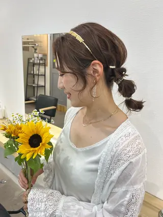 ヘアアレンジ 🌼sunc HINAMI🌼のヘアスタイル