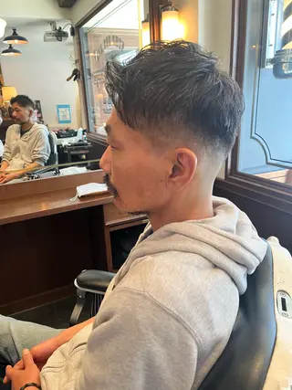 ショート BARBERSHOP DALIE所属・喜瀬 慎斗のヘアスタイル