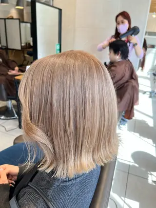 ショート カラー 🌿earth亀有店 【緑髪のノブ】🌿のヘアスタイル