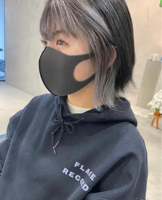 ショート カラー DEAN所属・KEIGO/パーマ ハイトーン/DEANのヘアスタイル