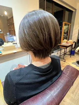 ショート TREASTAR所属・松永 真弥のヘアスタイル