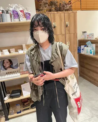 ショート パーマ パーマ指名No1 /namiのヘアスタイル