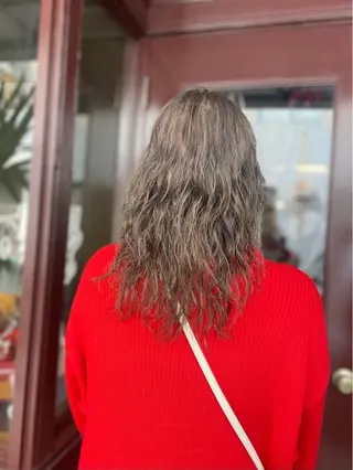 セミロング カラー パーマ PATH-hair. storeのヘアスタイル