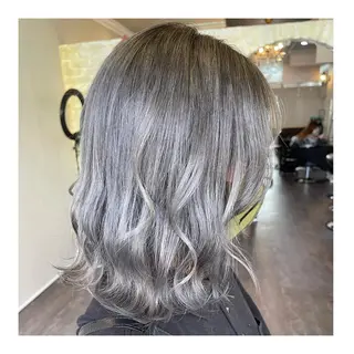 ミディアム カラー🫧アレンジ 🎀REIMIのヘアスタイル