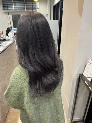 ロング カラー みわ/博多 ブリーチ/メンズヘアのヘアスタイル