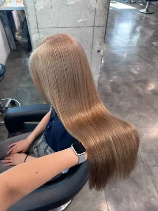 カラー 海外トレンドヘア🤍 sumireのヘアスタイル
