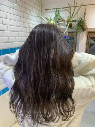 ロング カラー 新宿/韓国レイヤー 髪質改善カラー/角所のヘアスタイル