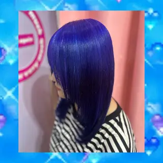 ミディアム カラー Miju 💖💜💫のヘアスタイル