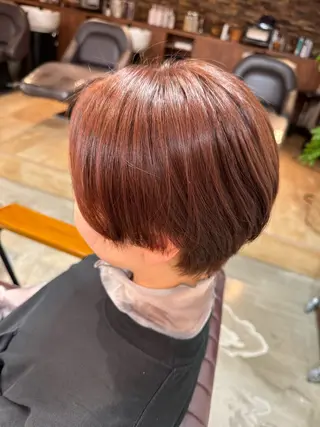 ショート カラー カラーモデル募集 nachiのヘアスタイル