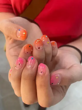 ネイル ゆびノさき茨木店 ニュアンス/アートのネイルデザイン