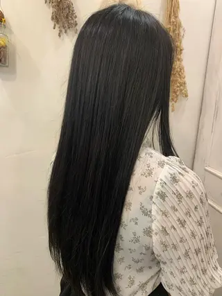 ロング エハラ リョウスケのヘアスタイル