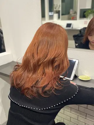 ロング カラー GaKu/ハイトーン /ブリーチ/ブロンドのヘアスタイル