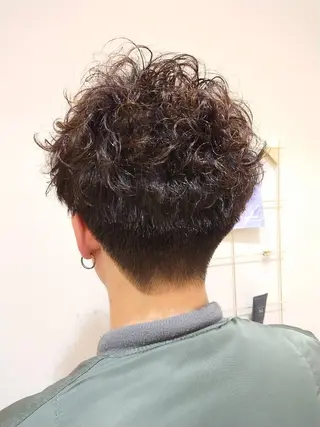 ショート パーマ 荒木 理緒のヘアスタイル