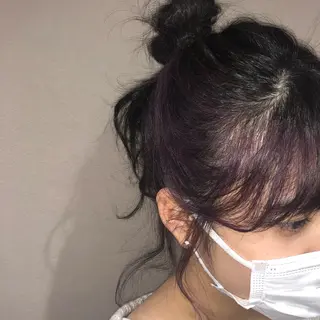 ミディアム カラー ヘアアレンジ 🌐👽フクイ キララ🌎💎のヘアスタイル